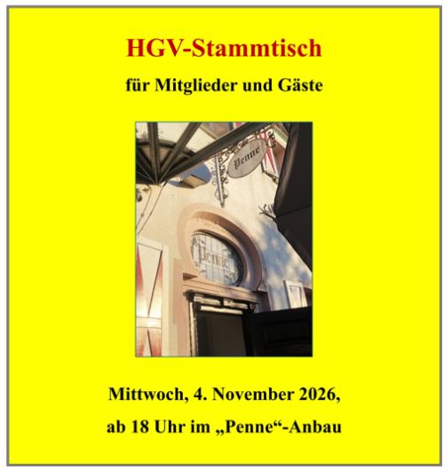Stammtisch November