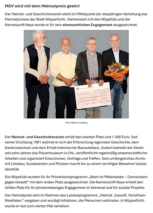 Heimatpreis 2026
